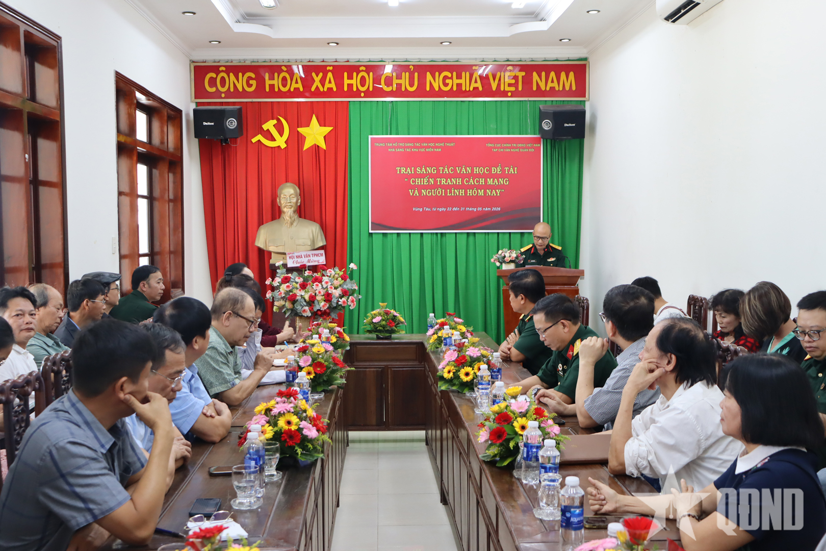 Trại sáng tác Vũng Tàu 2026: Lan tỏa giá trị văn học cách mạng